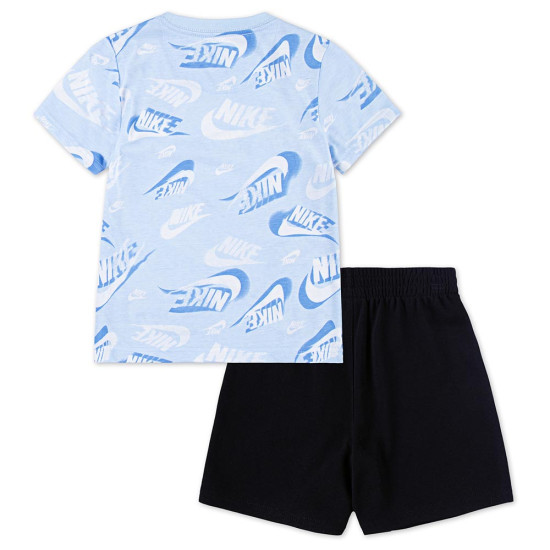 Nike Βρεφικό σετ Sportswear On the Move Printed Set